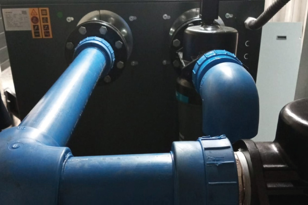 Rede de ar para compressores